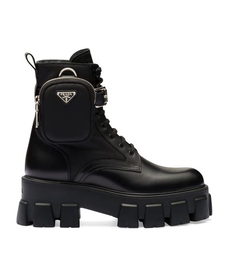 prada boots with pocket|women prada boots with pouch.